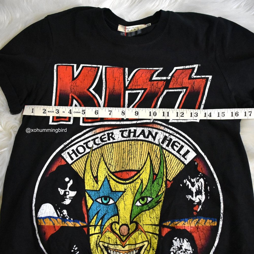 Alice + Olivia | Milo Kiss Tee - Picture 7 of 12